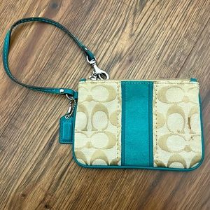 Authentic Coach Wristlet